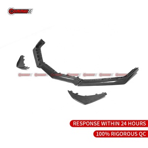 ลิ้นหน้าคาร์บอนไฟเบอร์แท้แบบ Pre-Preg สำหรับ Chevrolet Corvette Z06 สไตล์ OEM สำหรับรถแข่ง ขายส่ง - Product Image 5