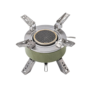 Nouveau réchaud portable infrarouge manuel au butane léger et métallique 2026 avec sac de rangement et supports pliables pour <span class=keywords><strong>camping</strong></span> <span class=keywords><strong>en</strong></span> extérieur et <span class=keywords><strong>en</strong></span> voiture - Product Image 1