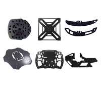 Servicios de Corte y Grabado Láser CNC Personalizados, Placa de Fibra de Carbono 3K, Procesamiento de Corte Cero, Marca Welltop |   Mecanizado CNC