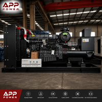 Genset Diesel Tipe Open Frame Super Senyap Efisiensi Tinggi dengan Auto Start 100kw 130kw 140kw