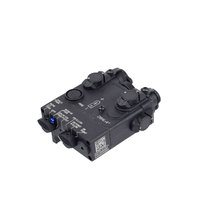 LAMBUL Nylon DABL-A2 Combo Laser de Visée Rouge/Vert + Lampe Torche LED Blanche avec Interrupteur à Pression à Distance et Monture QD