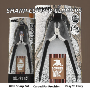 Coupe-ongles à lame incurvée résistant à la rouille, outil de manucure et de pédicure en acier inoxydable - Product Image 2