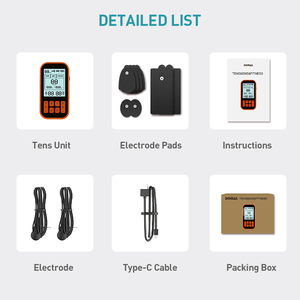 استجابة عبر الإنترنت على مدار 24 ساعة عشرات Ems اللياقة البدنية 3 في 1 معتمدة طبيًا من Ce 60 وضعًا لتحفيز العضلات وتخفيف آلام العصب الوركي - Product Image 6