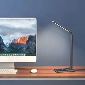 Lámpara de Escritorio de Aleación de Aluminio con Cargador Inalámbrico de 15W, PD QC3.0, 18W, 2 Puertos USB Tipo-C, Control Táctil, Luz de Lectura LED Ajustable, DC - Product Image 6