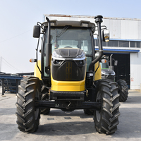 Chine marque machines agricole acheter tracteur taille 180/90 ferme 4x4 Mini 100hp climatisé 75 140 hp tracteur pour l'agriculture