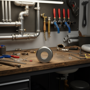 Conector de Manguera Rosetta de Latón con Rosca F Hembra de 1/2 Pulgada para Plomería - Product Image 2