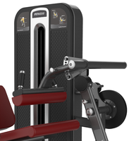 Machine de musculation des jambes à double fonction (extension et flexion) pour salle de sport et centre de fitness