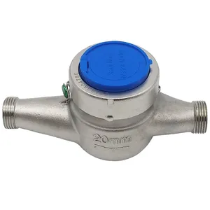 ISO 4064 thép không gỉ mét 15mm-150mm trả trước nước <span class=keywords><strong>SS</strong></span> lưu lượng kế với IP68 bảo vệ OEM tùy chỉnh - Product Image 5