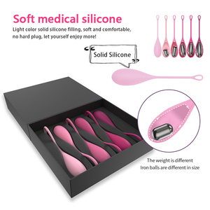 <span class=keywords><strong>Ciencia</strong></span> médica Ben Wa Vagina Entrenador muscular Juguetes sexuales íntimos Kegel Ball para mujer Bolas vaginales Control de vejiga Yoga Adulto a - Product Image 4