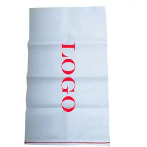 polypropylen geflochten pp-säcke beutel zur verpackung von tierfutterabfall abfall bau industriesand zement 25 kg 50 kg 100 kg