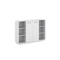 Prix d'usine Bibliothèque en bois moderne de haute qualité Armoire de rangement Boîtes à outils et armoires de rangement Armoire réseau