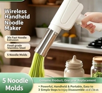 Machine à nouilles électrique portative sans fil, machine à nouilles automatique, accessoires pour la préparation de pâtes et de ramen