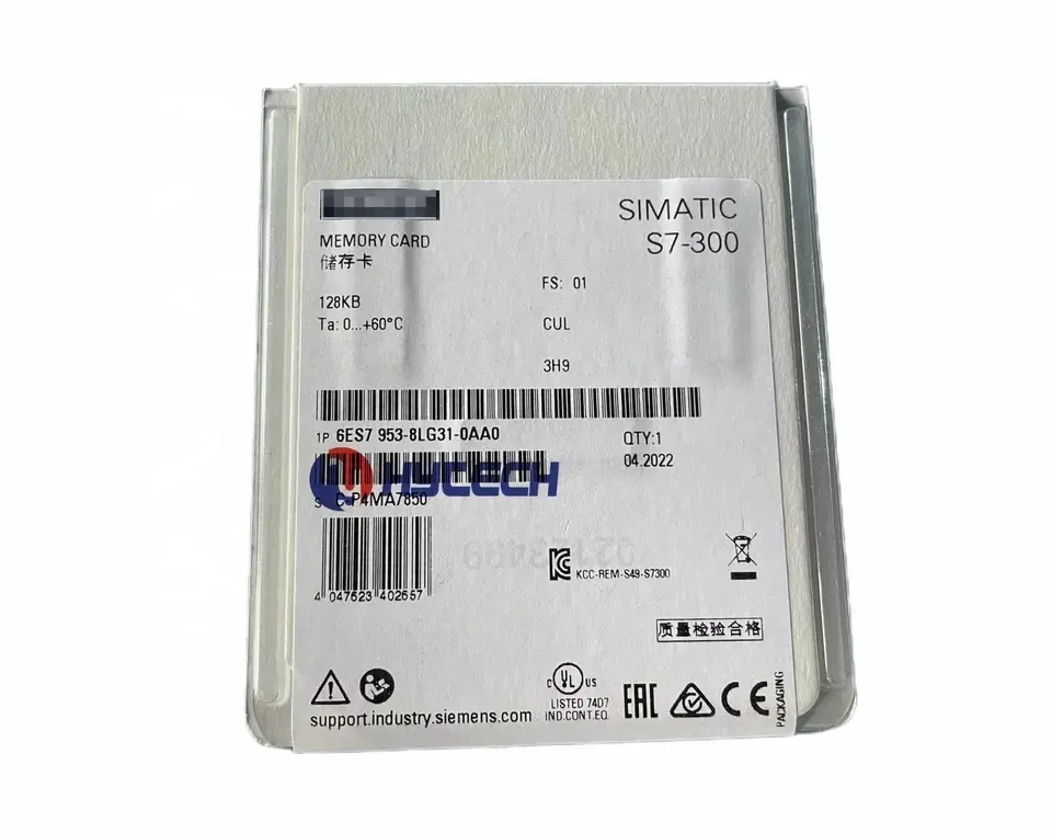 SIEMENS SIMATIC S7 128 Кб карта памяти Micro 6ES7953-8LG31-0AA0 для S7-300/C7/ET 200