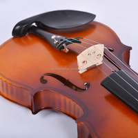 Violon professionnel en bois massif 4/4, violon modèle étudiant, 3/4 1/2, format muet