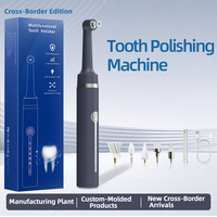Polisseur dentaire électrique rechargeable Rongzhou avec brosse, gobelet et disques pour dents sensibles, appareil à usage domestique