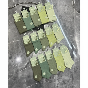 Calze da ragazza color arcobaleno calze di pizzo in Nylon a maglia spessa con rete trasparente in tinta unita con stampa al ginocchio stagione invernale - Product Image 1