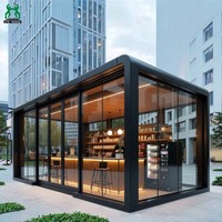 Villa, appartement, bureau, maisons préfabriquées en acier modernes et contemporaines, construction rapide, étanches, écologiques, couleur personnalisée