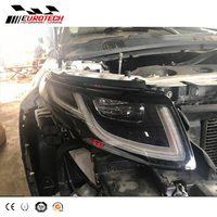 Kit de carrosserie dynamique lifting 2020y raccord de pare-chocs avant arrière pour Range-rover Evoque 12-17y