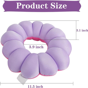 เบาะรองนอนรูปโดนัท ป้องกันแผลกดทับ รองรับข้อศอก ข้อเท้า <span class=keywords><strong>ขา</strong></span> สะโพก สำหรับผู้ชายและผู้หญิง ช่วยลดแรงกดทับ หมอนรองนอน - Product Image 2