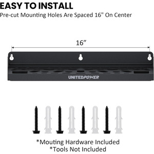 <b>Wall</b>-<b>mounted</b> tool rack, screwdriver holder, pliers organizer, wrench organizer, multi-functional <b>shelf</b> for small hand tools - Product Image 4