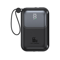 Banques d'Énergie Portables Prêtes à Expédier 10000 mAh avec Câbles Intégrés, Recharge Rapide, Écran d'Affichage, Compatibles Tous Smartphones