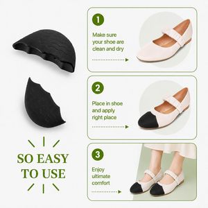 Plantillas para Zapatos Holgados, Almohadillas para los Dedos del Pie para Mejorar el Ajuste, Reducir el Deslizamiento y Aportar Comodidad para Hombres y Mujeres - Product Image 6
