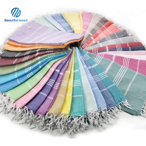 Serviette de bain turque série classique pour SPA Beach Pool Gym en coton doux - Product Image 1
