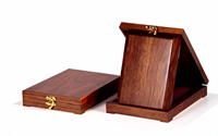 Boîte à médailles en bois de haute qualité personnalisée avec serrure en laiton - Étui de présentation de récompenses haut de gamme pour trophées/cadeaux commémoratifs