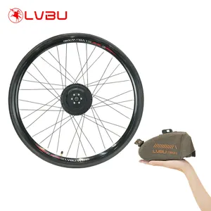 Hızlı 250w 350 w 500w Ev Ebike dönüştürücü kiti elektrikli bisiklet üreticisi dönüşüm pil ile 100km ön/arka Freewheel 29 inç