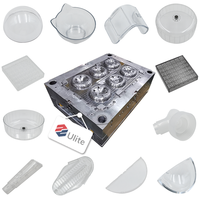 Service de moulage par injection de polycarbonate sur mesure pour usage intensif, couvercle de lampe antidéflagrant