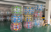 Combinaison de ballon gonflable Zorb pour adultes en TPU PVC, ballon de football à bulles, ballon de football, salle de sport