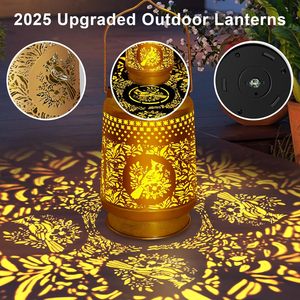 Red Bird presenta lámparas solares Ip65 para mujeres, madres y abuelas, decoraciones de jardín impermeables para exteriores, LED colgantes - Product Image 6