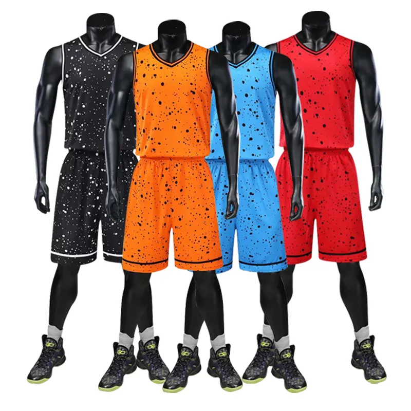 2020 फैशन थोक बास्केटबॉल कपड़े, बास्केटबॉल सूट के साथ शीर्ष गुणवत्ता