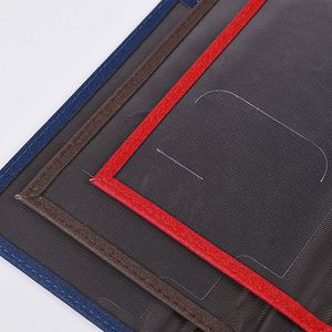 Housse de passeport en cuir PU personnalisée avec logo imprimé, bon marché, avec paillettes brillantes - Product Image 5