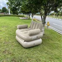 Fauteuil gonflable auto-gonflant double, portable pour le camping en plein air