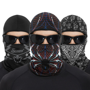 Upf50 + xe máy đi xe đạp băng lụa làm mát UV bảo vệ đua Mũ bảo hiểm lót nhanh chóng làm khô Balaclava mặt nạ - Product Image 3