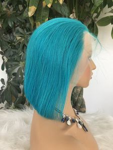 Perruques Bob Courtes Droites en Cheveux Humains Brésiliens Naturels, Sans Colle, avec Dentelle Frontale 13x4, Taille de Bonnet 10-16 Pouces – Offre Spéciale - Product Image 3