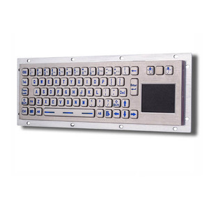 IP65 không thấm nước kim loại thép không gỉ <span class=keywords><strong>kiosk</strong></span> bàn phím với <span class=keywords><strong>touchpad</strong></span> - Product Image 3