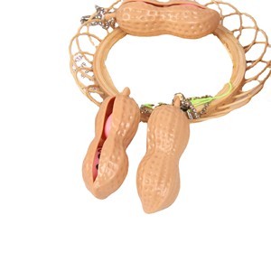 Mini jouet anti-stress en forme d'arachide, idéal pour les petits cadeaux - Product Image 2