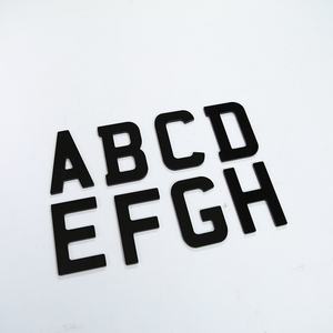 Meilleur prix, lettres autocollantes 4D en acrylique, lettres en gel 3D, autocollants en gel, 79*50mm, lettres britanniques pour <span class=keywords><strong>plaque</strong></span> d'<span class=keywords><strong>immatriculation</strong></span> de voiture - Product Image 6