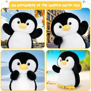 Productos de tendencia 2024 recién llegados pingüino personalizado Animal relleno almohadilla térmica para microondas para calambres período alivio del dolor - Product Image 2