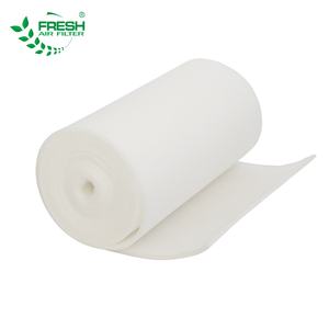 โรงงานผลิตวัสดุกรองอากาศใยสังเคราะห์แบบกำหนดเอง แผ่นกรอง <span class=keywords><strong>M5</strong></span> F5 แบบม้วน - Product Image 1