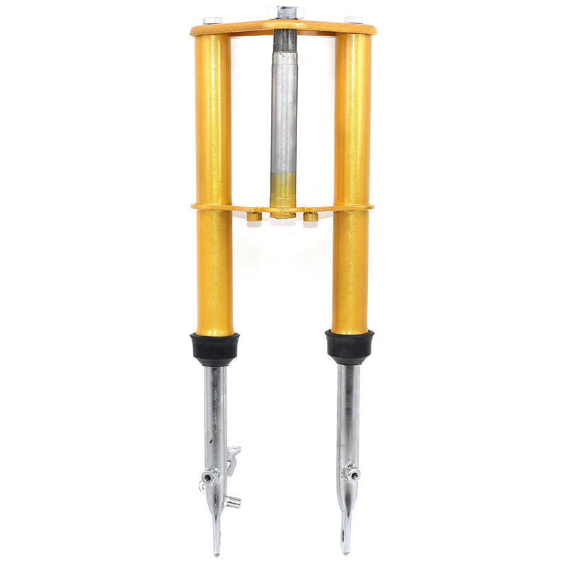 Motorcycle 510MM Front Forks Suspension with Triangle Shock Up and Down Clamp Fit for 50 50cc Xr50 Crf50 50 Xr Dirt Pit Bike