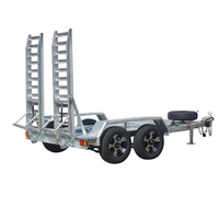Remorques de chantier 8x4 homologuées Factory Manufacturing Sales Rover, galvanisées, GVM, pour l'industrie ou l'agriculture