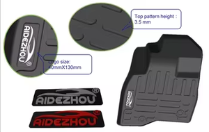 Nuevo molde 5D TPV, accesorio para Interior de coche, revestimientos para suelo de coche aptos para <span class=keywords><strong>MAZDA</strong></span> <span class=keywords><strong>2023</strong></span>, 6 y 7 asientos, - Product Image 3