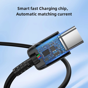 Cable USB-A a USB-C al por Mayor, Cable de Sincronización de Datos y Carga Rápida con Blindaje de Aluminio de 3.0 mm de Diámetro Exterior para <span class=keywords><strong>Galaxy</strong></span> S24 S23 Ultra - Product Image 3