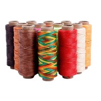 150D Polyester Balmumu İpliği 0.8mm 30m/50m Bileklik Örgüsü ve Dikiş İçin