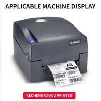 Tête d'impression GoDEX G500 d'origine compatible avec les modèles G500/EZ-1100/ZA124, tête d'impression thermosensible fabriquée en Chine