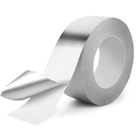 Ruban adhésif en aluminium personnalisable pour l'étanchéité des tuyaux, la réparation des fuites de conduits d'air, l'isolation thermique imperméable et résistante à la température