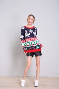 Ugly Sweater for Human/Dog Fair Isle Knitwear Matching <strong>Pet</strong> and Owner Holiday Sweaters Xmas Party Family Matching Outfits - Product Image 3